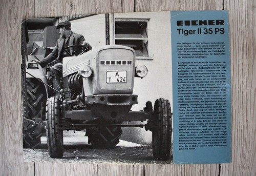 Eicher depliant originale per