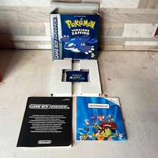 Pokemon Versione Zaffiro Gba Italiano completo Originale Batteria nuova