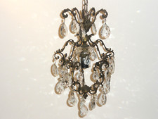 LAMPADARIO ANTICO VINTAGE IN