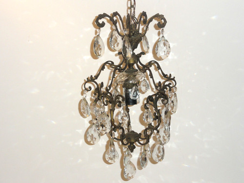 Lampadario antico vintage - vintage, in