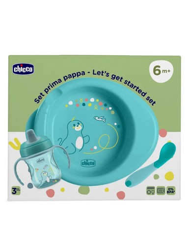 Chicco set pappa mesi - set,