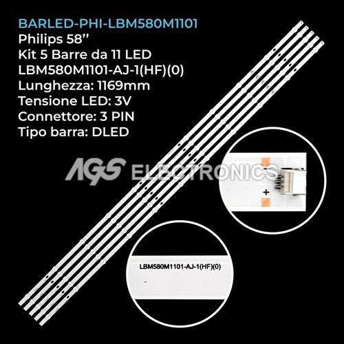 Kit barre strip led tv - barre,