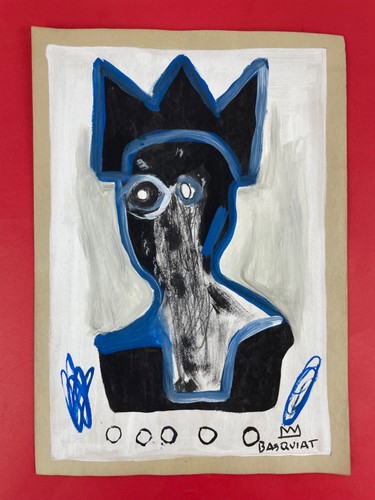 Jean michel basquiat drawing - jean-michel,