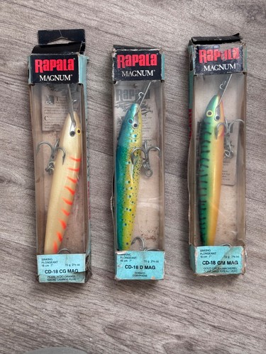 Set esche pesca vintage - esche,