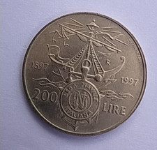 MONETA 200 LIRE COMMEMORATIVA