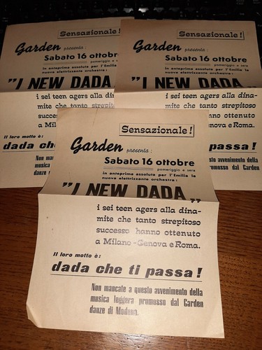 New dada volantino concerto - dada-,