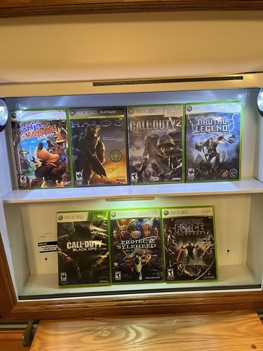 Xbox 360 games all cib - all, w
