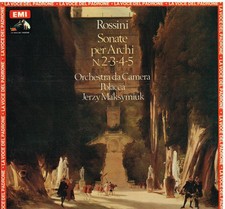 Rossini: Strings sonatas (Sonate Per Archi) N.2,3,4,5 Maksymiuk - LP EMI NM/ NM