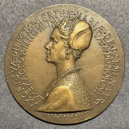 Medaglia bertha maria - bertha, de