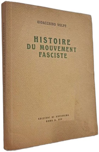 Histoire mouvement fasciste - du,