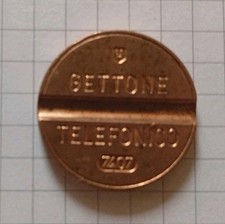 Gettone telefonico esm 7407 - gettone,