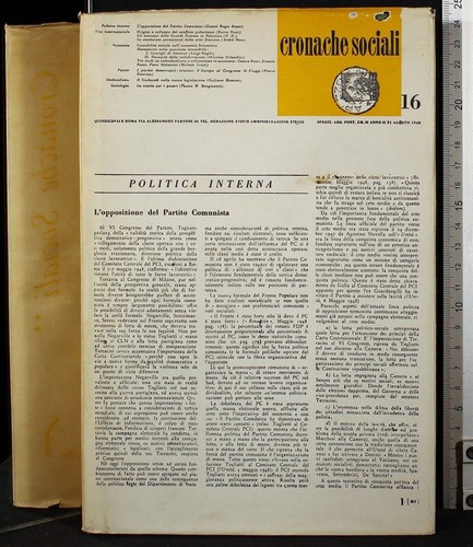 Cronache sociali 1947 1951 - 1947-1951, vol