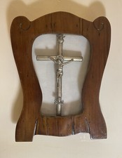 Crocifisso In Ottone Argentato