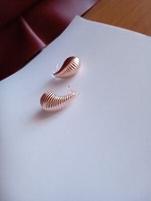 G76 Orecchini Goccia Oro Rosa