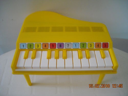 Stock pianoforte tasti - pianoforte, 12