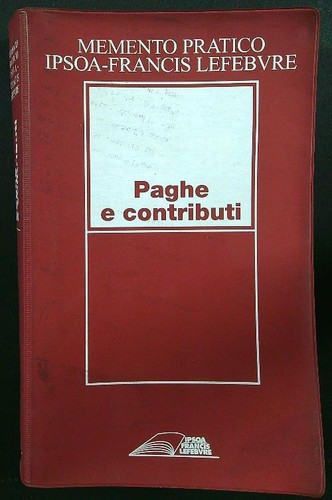 Paghe contributi memento - paghe,