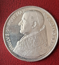 Medaglia argento 1000-Papa