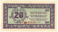 20 LIRE BANCA PER L'ECONOMIA