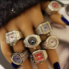 Anello Orologio Dito Retrò