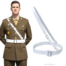 Sam browne belt white - browne,