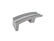 Lego® TRENO Duplo GRIGIO (LBG) Ferrovia tratto centrale del ponte del mezzo arco