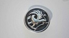 Leone alato stemma marchio per scocche per auto cromato originale nero
