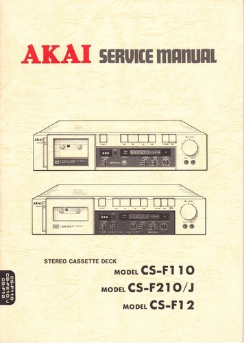 Manuale servizio cassette - manuale,