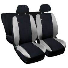 COPRISEDILI AUTO COMPATIBILI CON 600 FODERE AUTO NERO/GRIGIO CHIARO