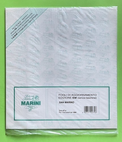 Fogli album marini san - san, marino