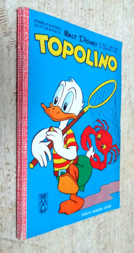 Topolino libretto 404 del - libretto,