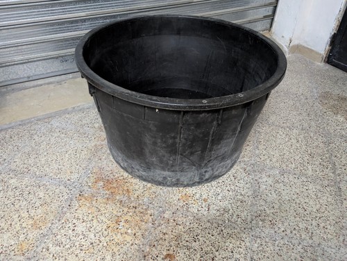 Mastello tino plastica - mastello/tino, nero