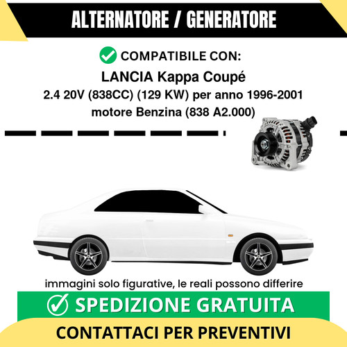 Alternatore lancia kappa - alternatore,