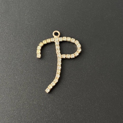 Ciondolo vintage con lettera - , p