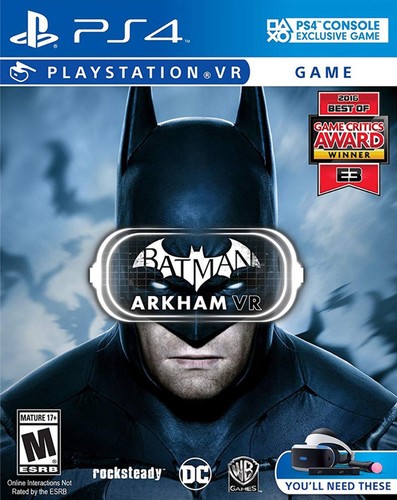Batman arkham ps4 - arkham, vr