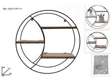Pensile Mensola Scaffale Tonda