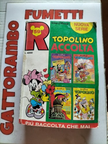 Raccolta topolino 59 - topolino,