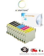 10 Cartucce T0445 Epson Stylus C 64 66 84 W N 86 CX 3600 3650 4600 6400 6600