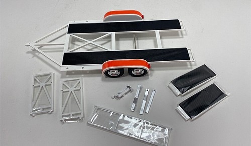 Rimorchio auto tandem scala