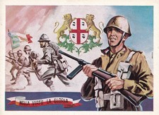 CARTOLINA MILITARE ,152°