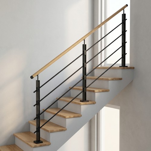 Ringhiera per scale set