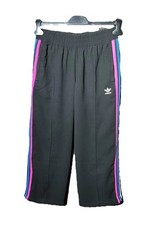Adidas Pantaloni Donna Gambe Larghi Nero  Taglia M Sport Women Straight