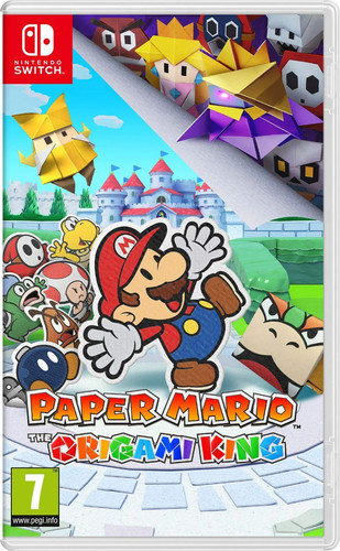 Gioco paper mario origami king - mario,