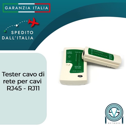 Tester per cavi - di, rj45