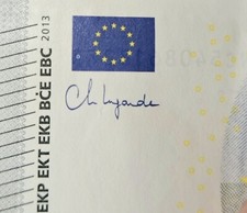 ERRORE STAMPA 5 EURO FDS- BANDIERA EUROPEA MACCHIATA DA CERCHIO BIANCO