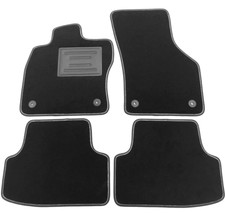 ASC tappetini auto set kit 4pz VW TIGUAN II Serie AD1 dal 2016 al 2023 + bottoni