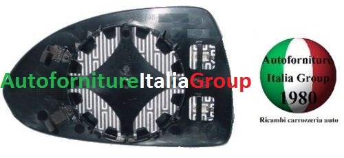 Piastra specchio retrovisore - piastra,