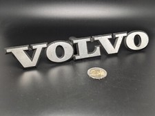 VOLVO 220MM LOGO GRANDE SIGLA EMBLEMA FREGIO STEMMA SCRITTA BADGE TARGA NOME