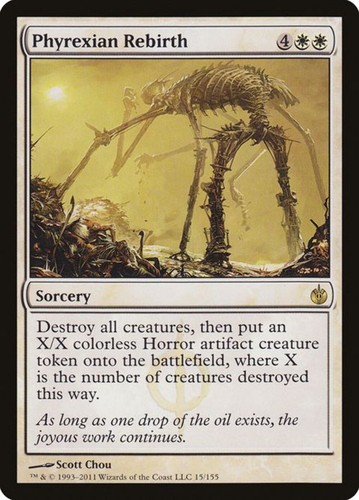 Phyrexian rebirth - phyrexian, (15)