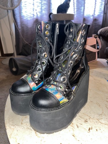 Demonia holo boots - , 6