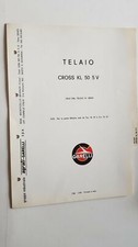 Garelli KL 50 Cross 1980 catalogo ricambi TELAIO ORIGINALE spare parts catalogue